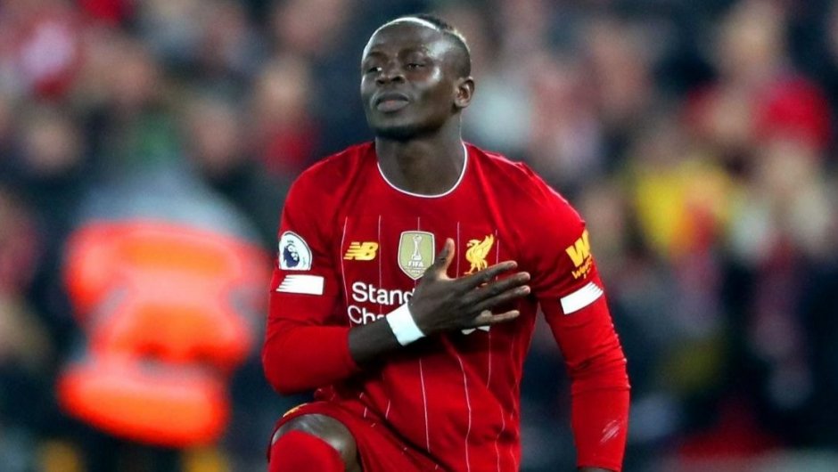 Sadio Mané, delantero senegalés del liverpool de Inglaterra.