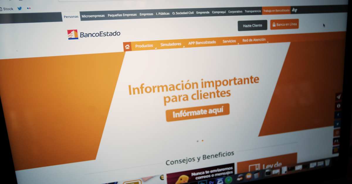 Reportan nueva intervención a página del BancoEstado Diarios en Red