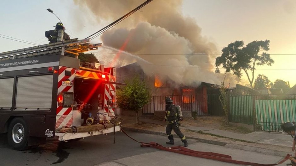 Imagen: Cuarta Compañía de Bomberos de Talca